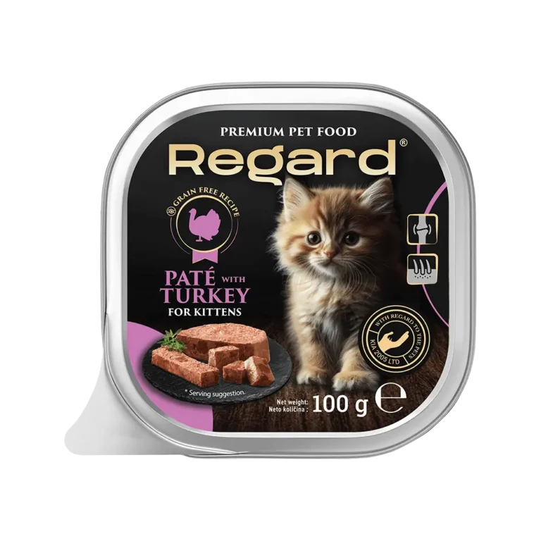 Regard 100g Pate Kitten Turkey 768x768