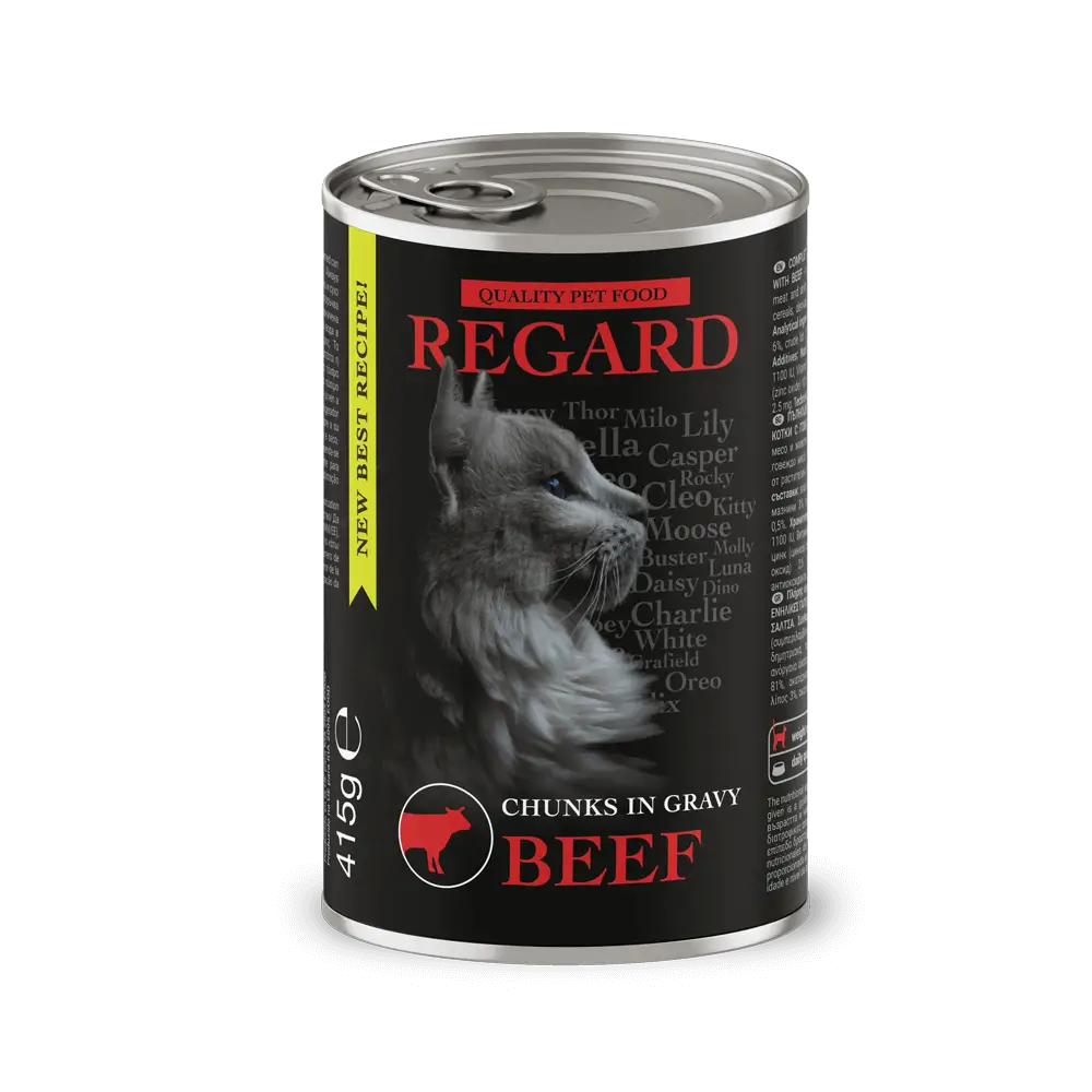 REGARD Консерва с парченца говеждо месо в сос – 415 g
