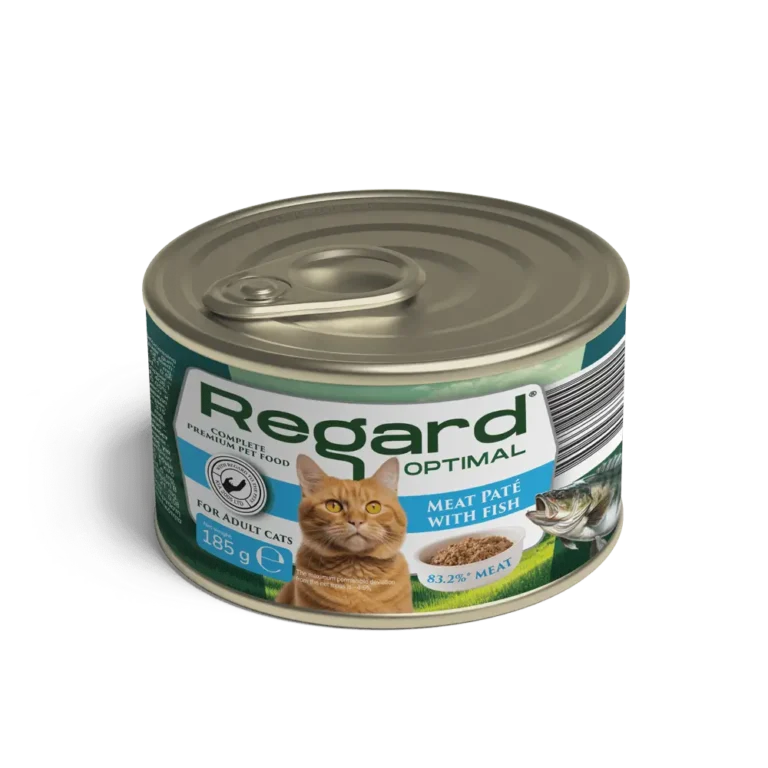 REGARD Optimal – Пастет с риба за възрастни котки – 185 g